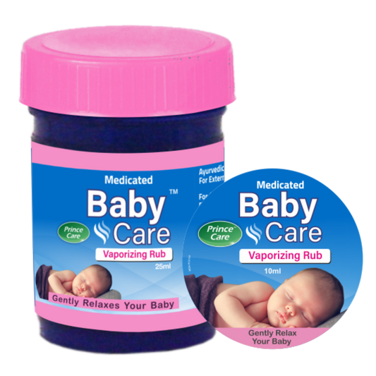 Prince Care Ayurvedischer Babypflege-Reibbalsam