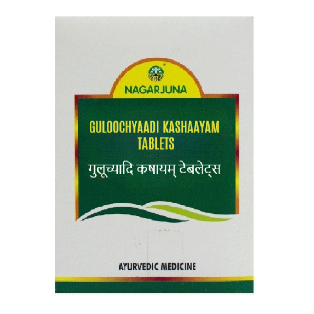 Nagarjuna Ayurveda Guloochyaadi Kashaayam 100 Tablets