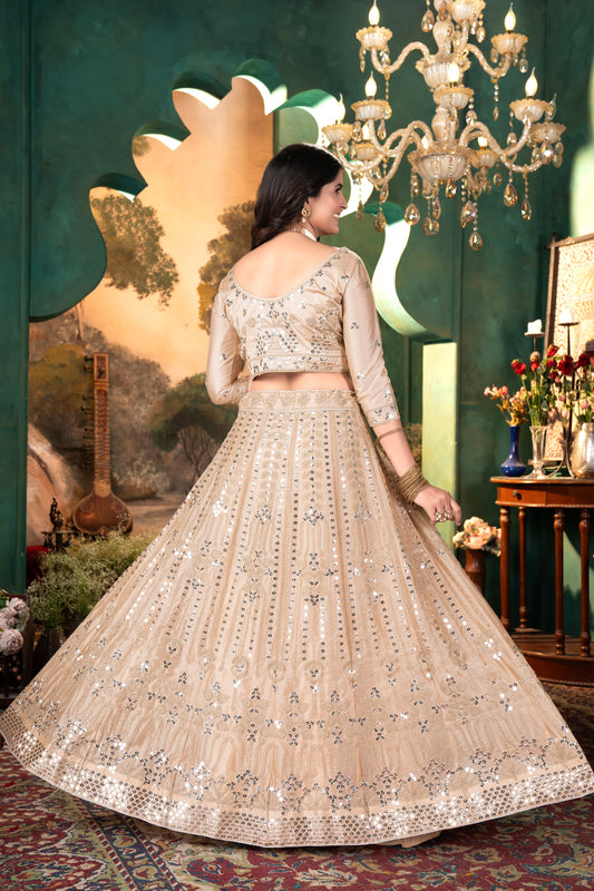 Bollywood Indian Pakistani Ethnic Party Wear Women Soft Pure Premium Malai Satin Lehenga