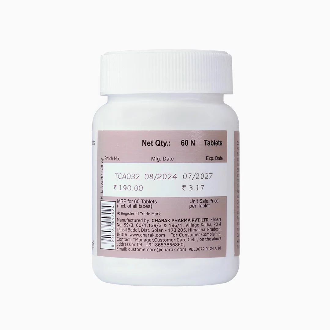 Charak Ayurvedic Calcury Tablets