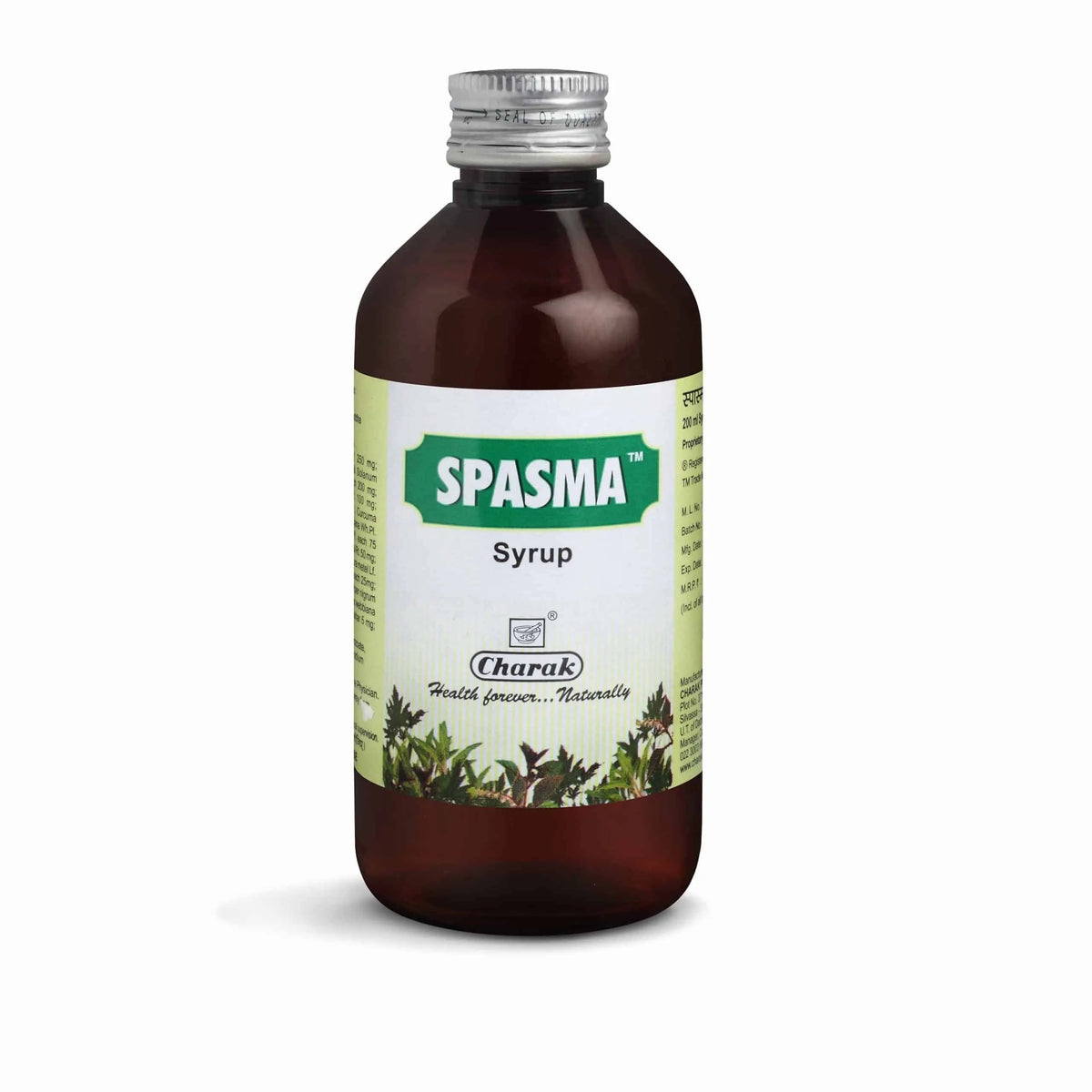 Charak Ayurvedic Spasma Syrup 200ml