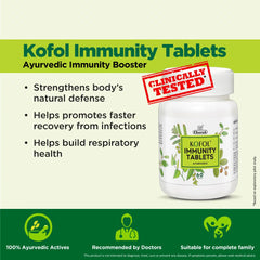 Charak Kofol Syrup,Roll On,Gargle,Rub,Chewable Tablets,Immunity Tablets & Kadha Range Kit