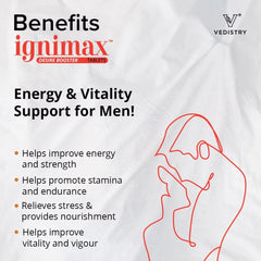 Vedistry Ayurvedic Ignimax Desire Booster 60 Tablets