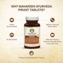 Maharishi Ayurveda Pirant For Joint & Muscle Pain 50ml Oil & 60 Tablets