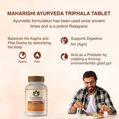 Maharishi Ayurveda Triphala For Digestive System And Promoting Detoxification Tablets