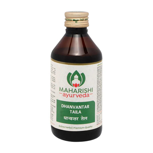 Maharishi Ayurveda Dhanvantar Taila Ayurvedic Oil for Vata Disorders 200ml