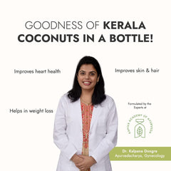 Kapiva Virgin Cold Pressed Coconut Oil 500ml