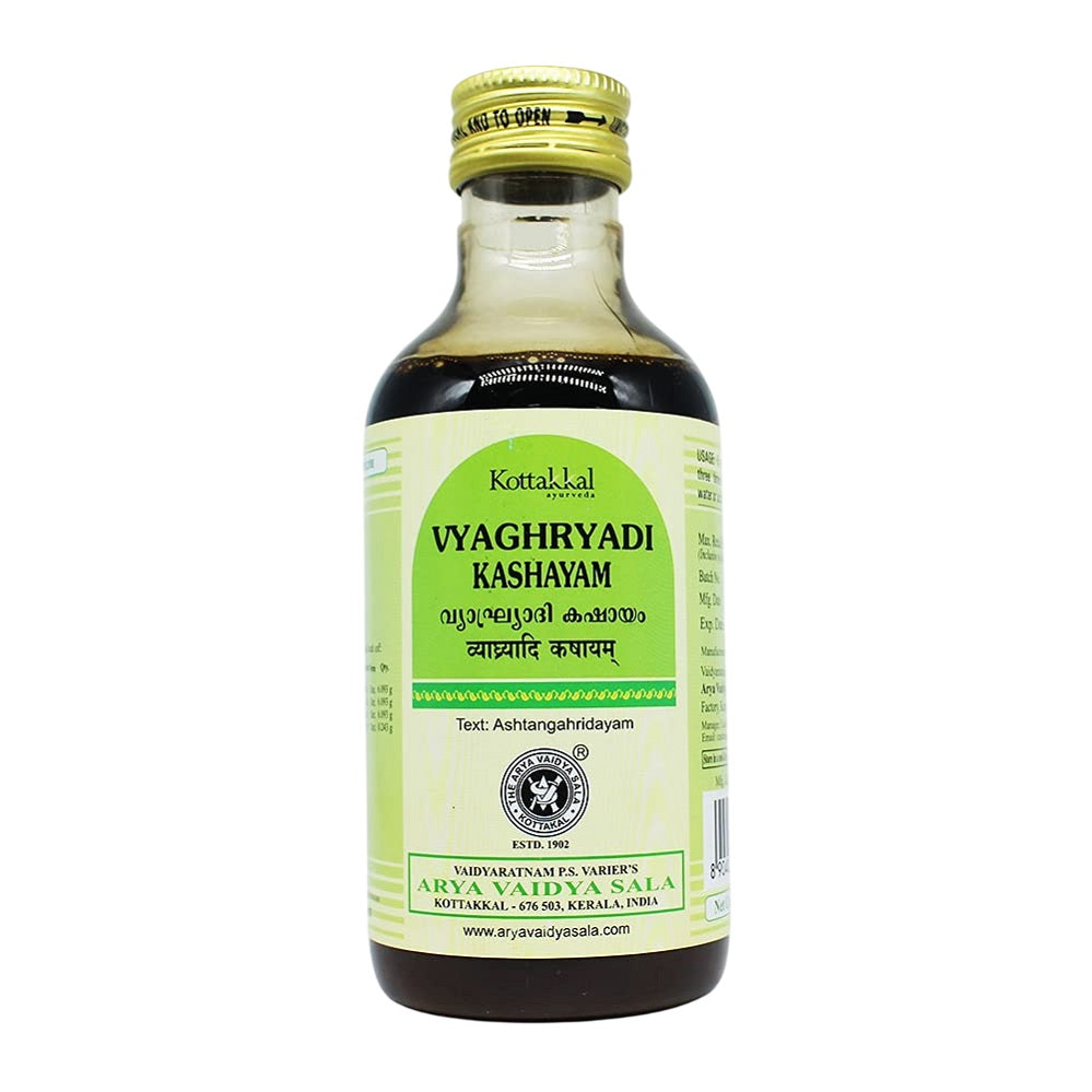 Kottakkal Ayurvedic Vyaghryadi Kashayam Liquid 200ml