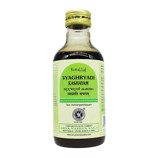 Kottakkal Ayurvedic Vyaghryadi Kashayam Liquid 200ml