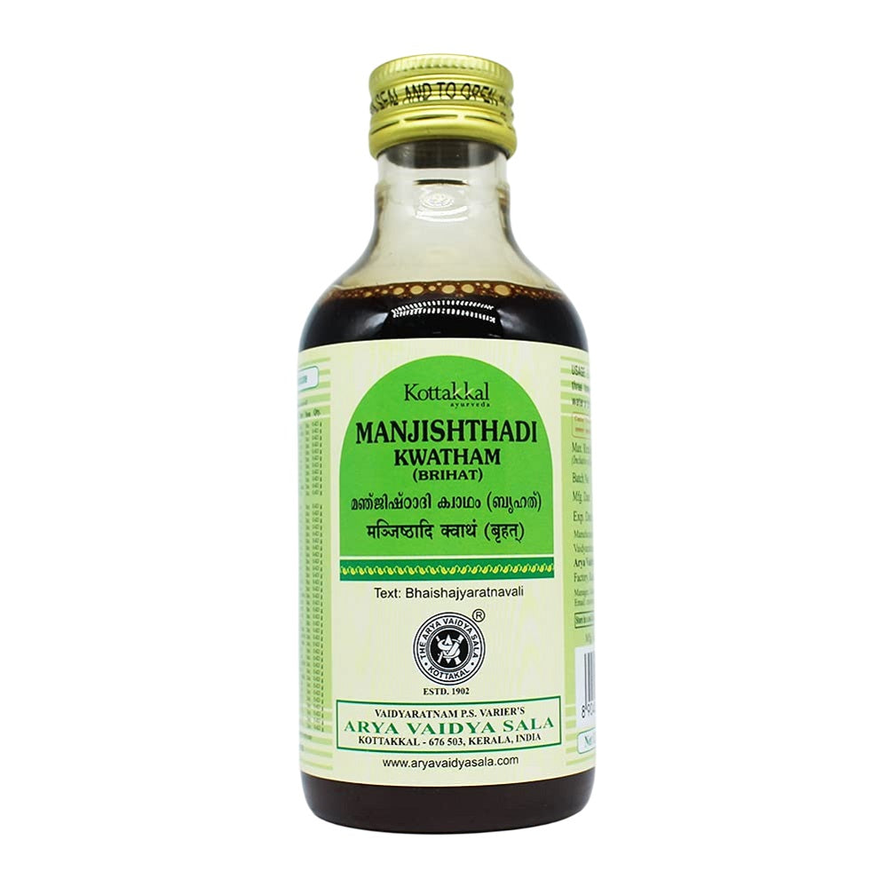 Kottakkal Ayurvedic Manjishthadi Kwatham Brihat Liquid 200ml