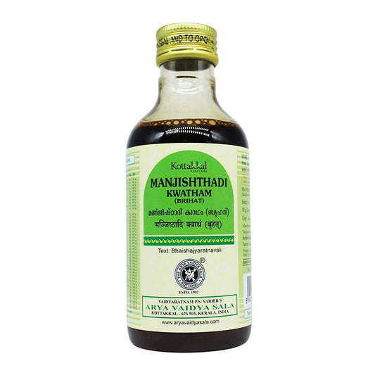 Kottakkal Ayurvedic Manjishthadi Kwatham Brihat Liquid 200ml
