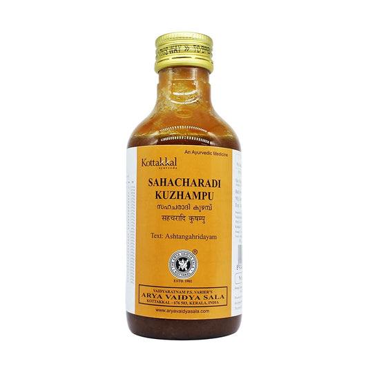 Kottakkal Ayurvedic Sahacharadi Kuzhampu Oil 200ml & 500ml