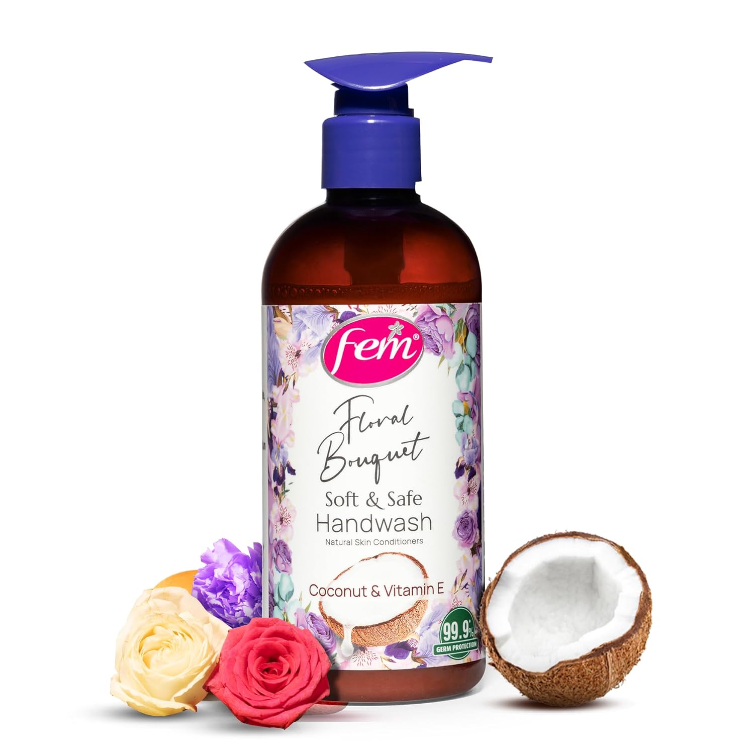 Fem Floral Bouqet Soft & Safe Handwash 250ml