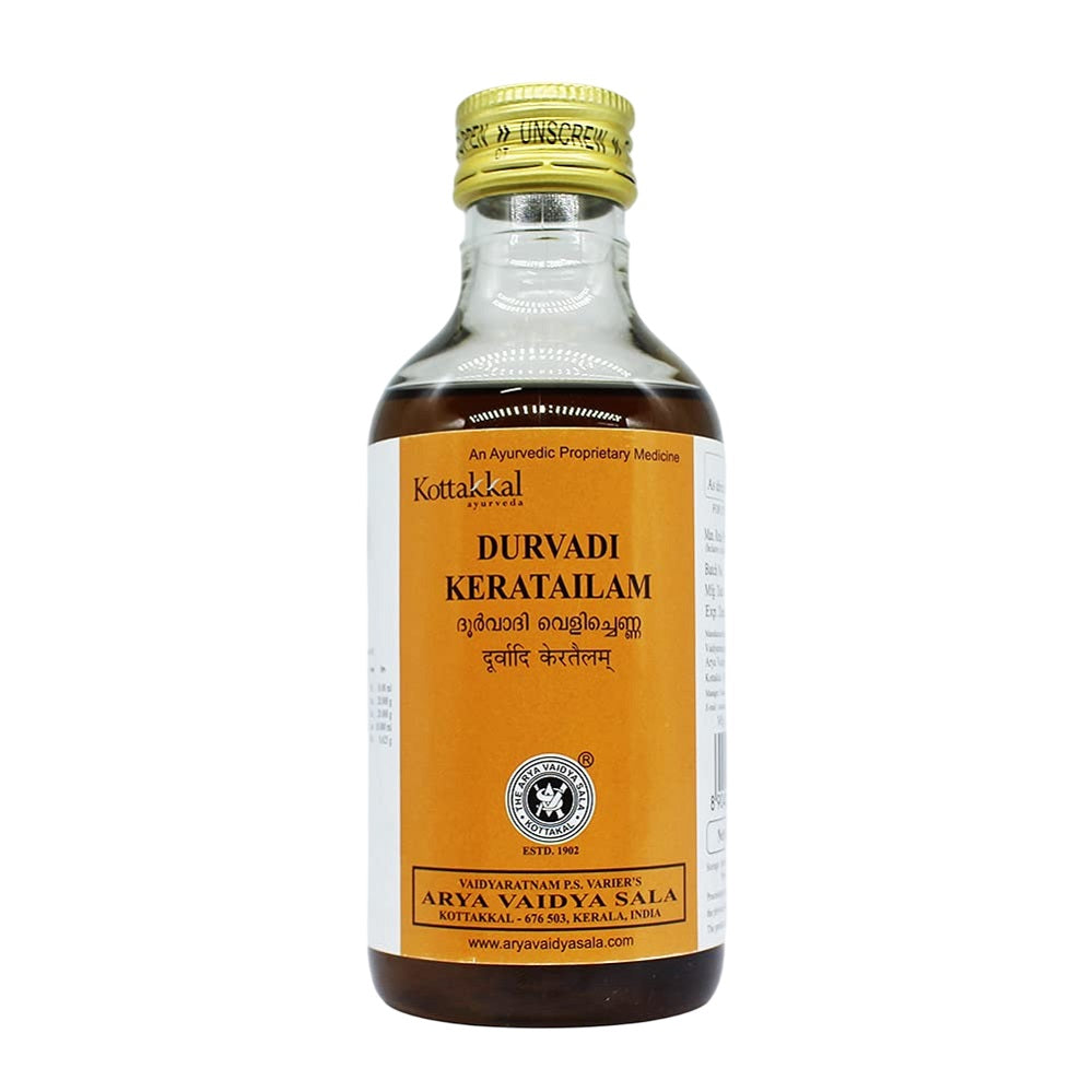 Kottakkal Ayurvedic Durvadi Kera Tailam Oil 200ml