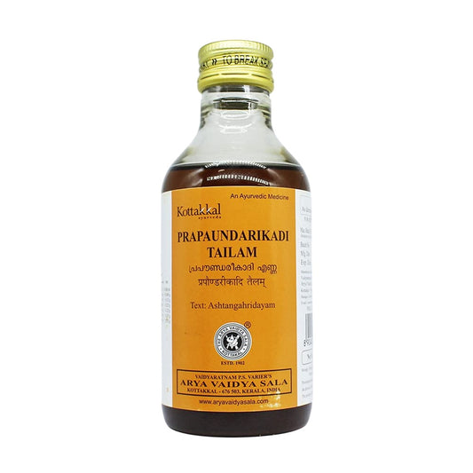 Kottakkal Ayurvedic Prapaundarikadi Tailam Oil 200ml
