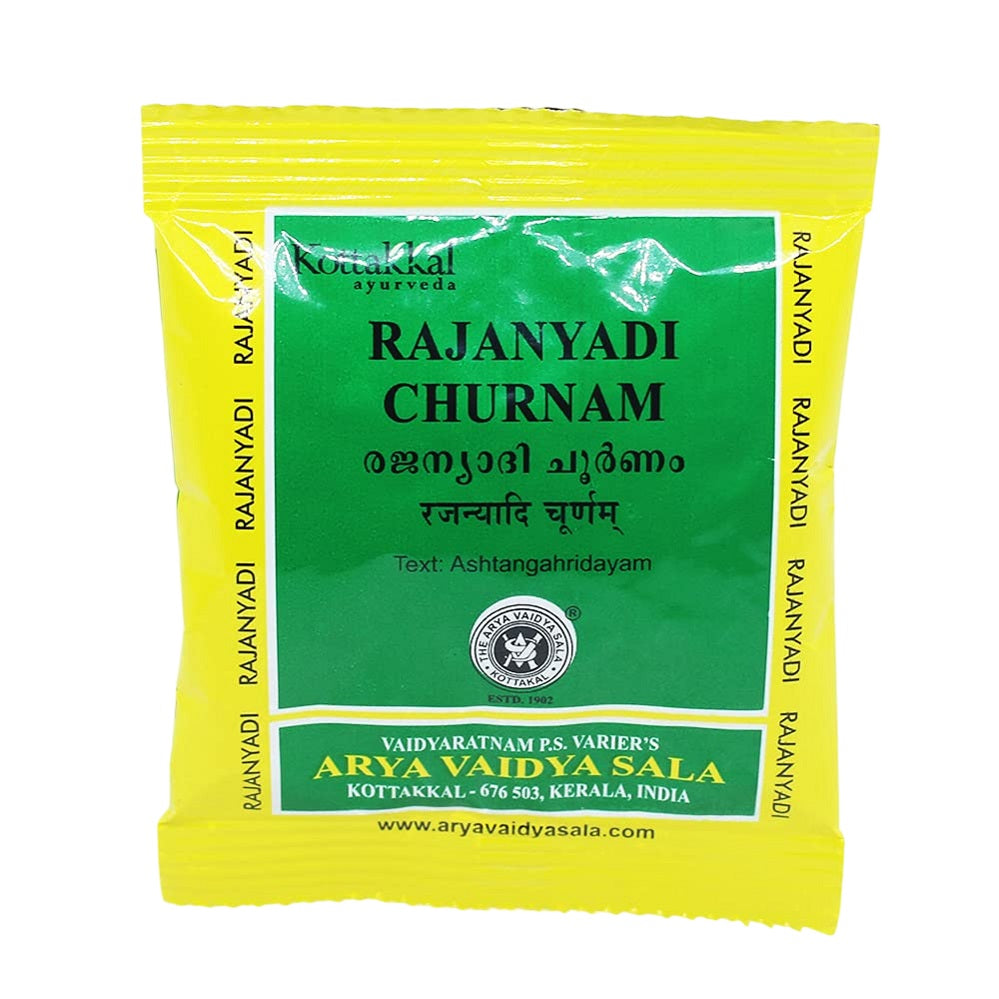 5 X Kottakkal Ayurvedic Rajanyadi Churnam Powder 10g