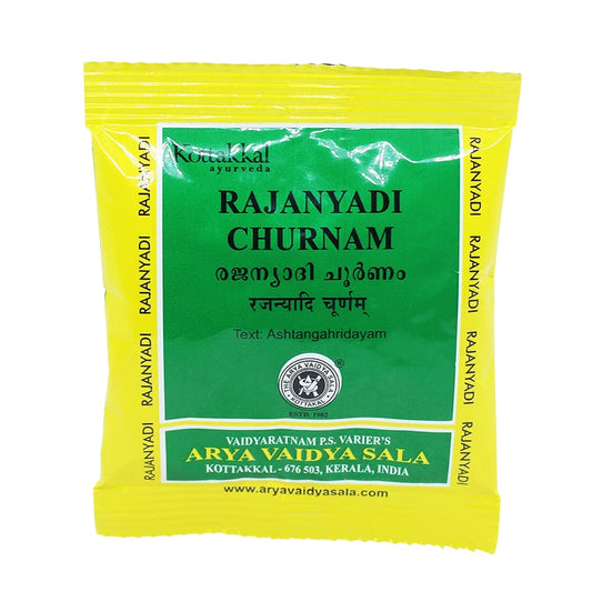 5 X Kottakkal Ayurvedic Rajanyadi Churnam Powder 10g