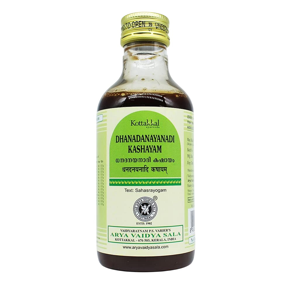 Kottakkal Ayurvedic Dhanadanayanadi Kashayam Liquid 200ml