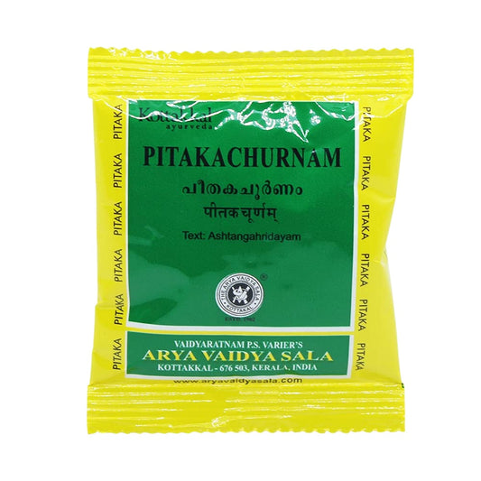 5 X Kottakkal Ayurvedic Pitaka Churnam Powder 10g