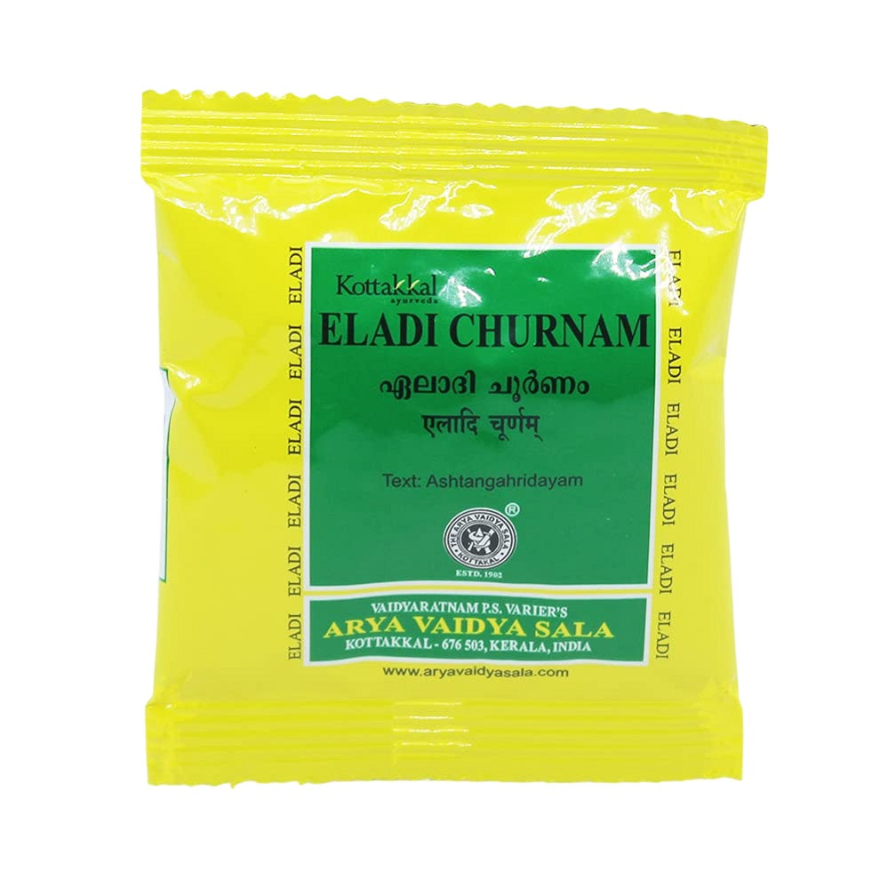 5 X Kottakkal Ayurvedic Eladi Churnam 10g