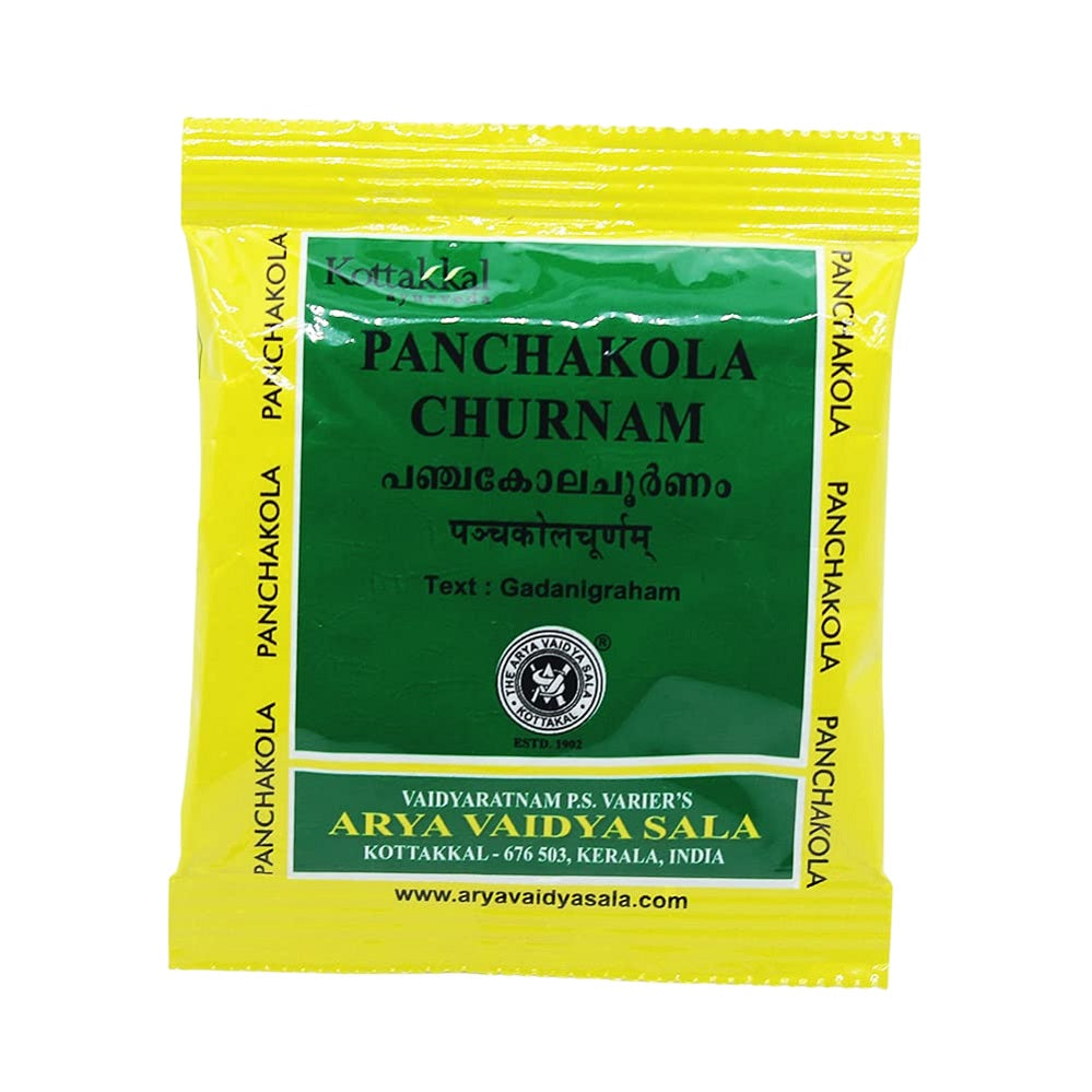 5 X Kottakkal Ayurvedic Panchakola Churnam Powder 10g