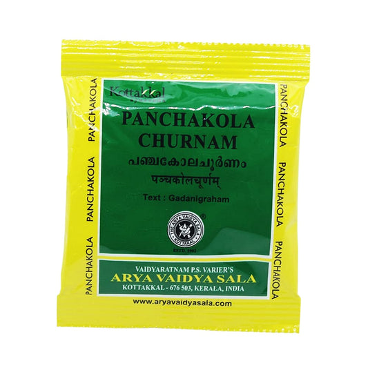 5 X Kottakkal Ayurvedic Panchakola Churnam Powder 10g