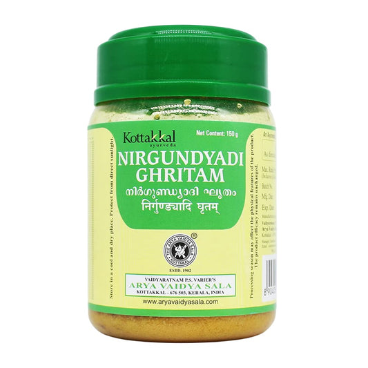 Kottakkal Ayurvedic Nirgundyadi Ghritam 150g
