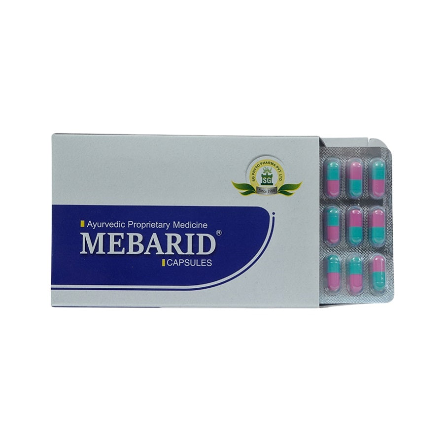 SG Phyto Pharma Ayurvedic Mebarid Syrup & Capsule