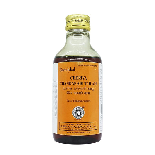 Kottakkal Ayurvedic Cheriya Chandanadi Tailam Oil 200ml