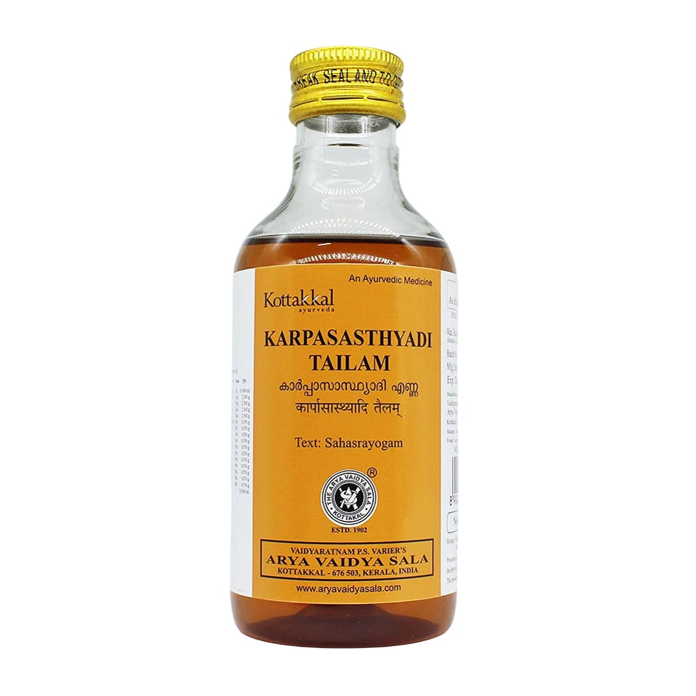 Kottakkal Ayurvedic Karpasasthyadi Tailam Oil 200ml