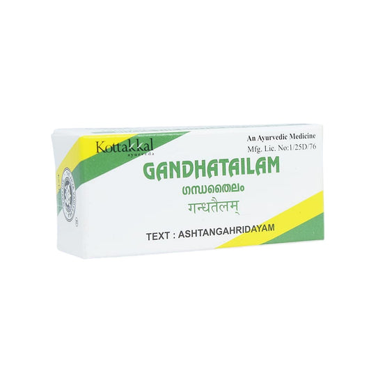 2 X Kottakkal Ayurvedic Gandha Tailam Oil Drops 10ml