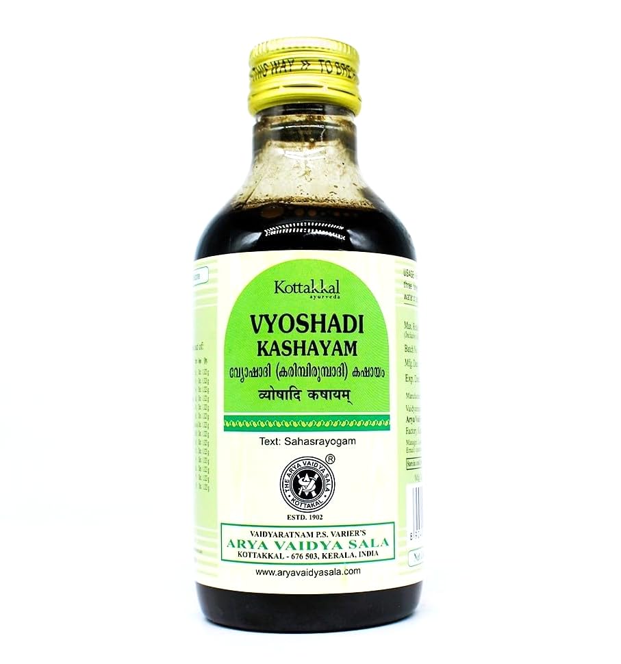 Kottakkal Ayurvedic Vyoshadi Kashayam Liquid 200ml