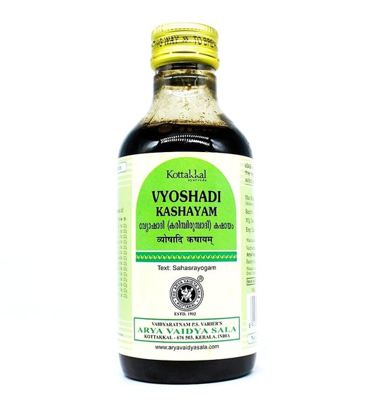 Kottakkal Ayurvedic Vyoshadi Kashayam Liquid 200ml