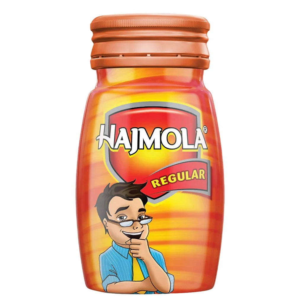 Dabur Hajmola Tasty Digestive Anardana,Chatcola,Imli,Limcola,Pudina & Regular 120 Tablets