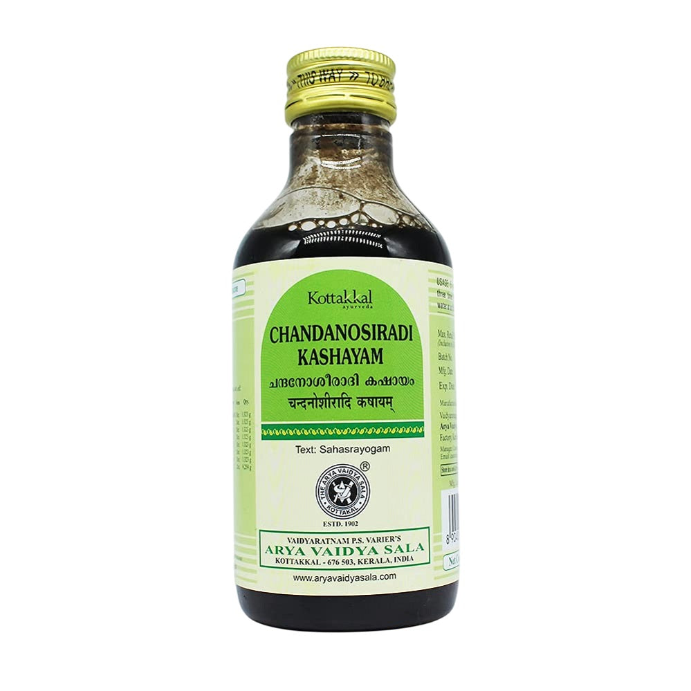 Kottakkal Ayurvedic Chandanosiradi Kashayam Liquid 200ml