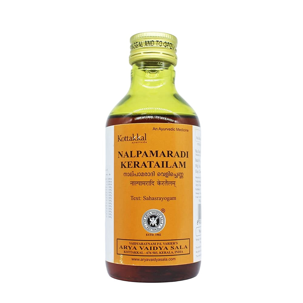 Kottakkal Ayurvedic Nalpamaradi Kera Tailam Oil 200ml