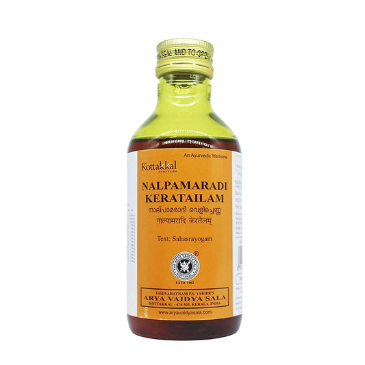 Kottakkal Ayurvedic Nalpamaradi Kera Tailam Oil 200ml