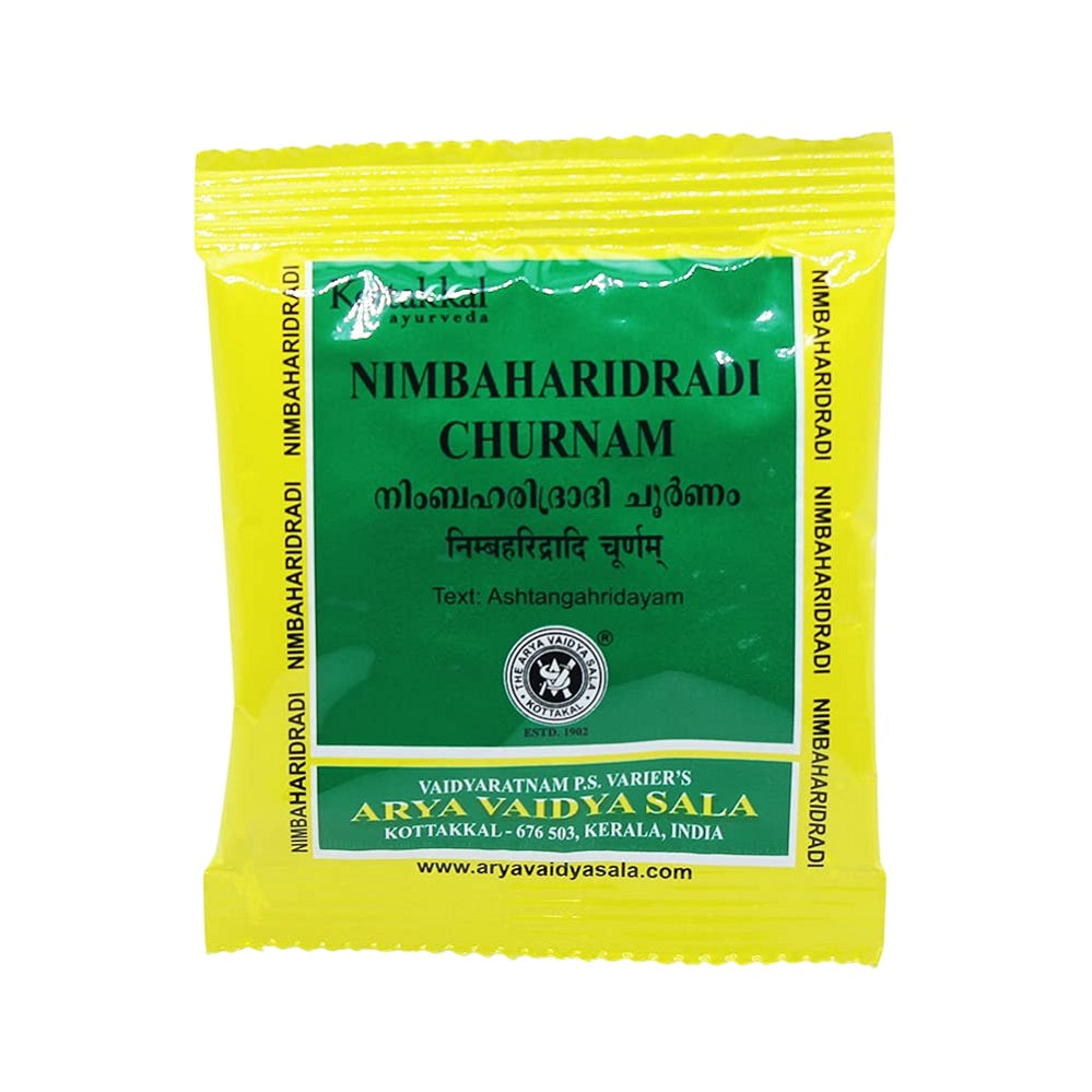 5 X Kottakkal Ayurvedic Nimbaharidradi Churnam Powder 10g