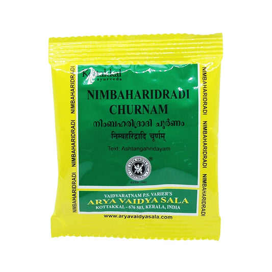 5 X Kottakkal Ayurvedic Nimbaharidradi Churnam Powder 10g