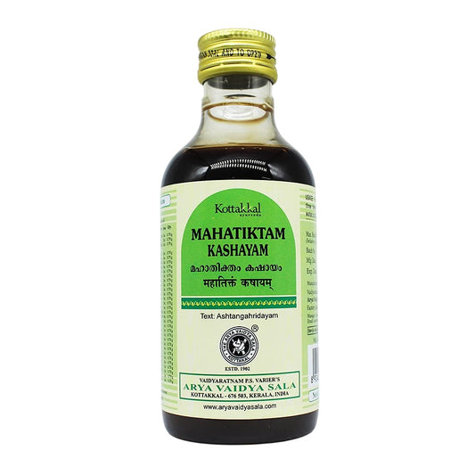 Kottakkal Ayurvedic Mahatiktam Kashayam Liquid 200ml
