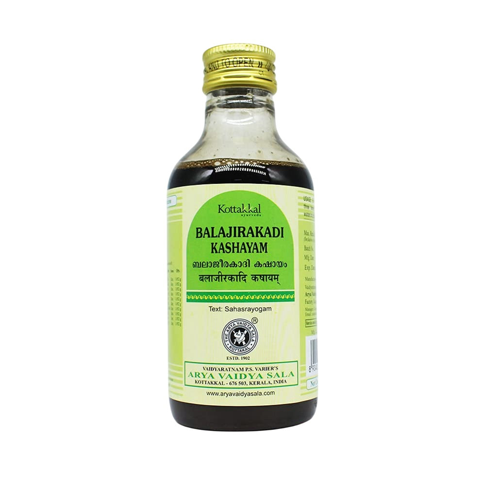 Kottakkal Ayurvedic Balajirakadi Kashayam Liquid 200ml
