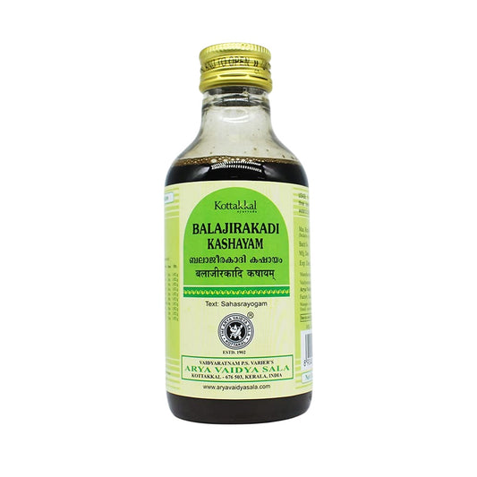 Kottakkal Ayurvedic Balajirakadi Kashayam Liquid 200ml