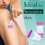Actifit Disposal Razor For Women Resuable Instant & Painless Skin Blade Pack of 6