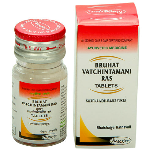 Nagarjun Bruhat Vatchintamani Ras Swarna Moti Rajat Yukta Tablets