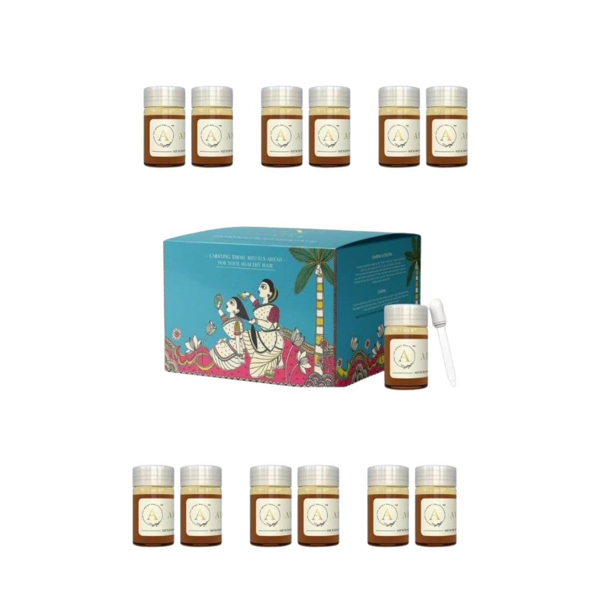 Adhyay Six Week Overnight Scalp Therapy Hair Oil 72ml