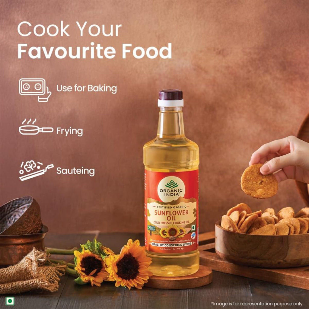 Organic India Sunflower Oil 1 Litre
