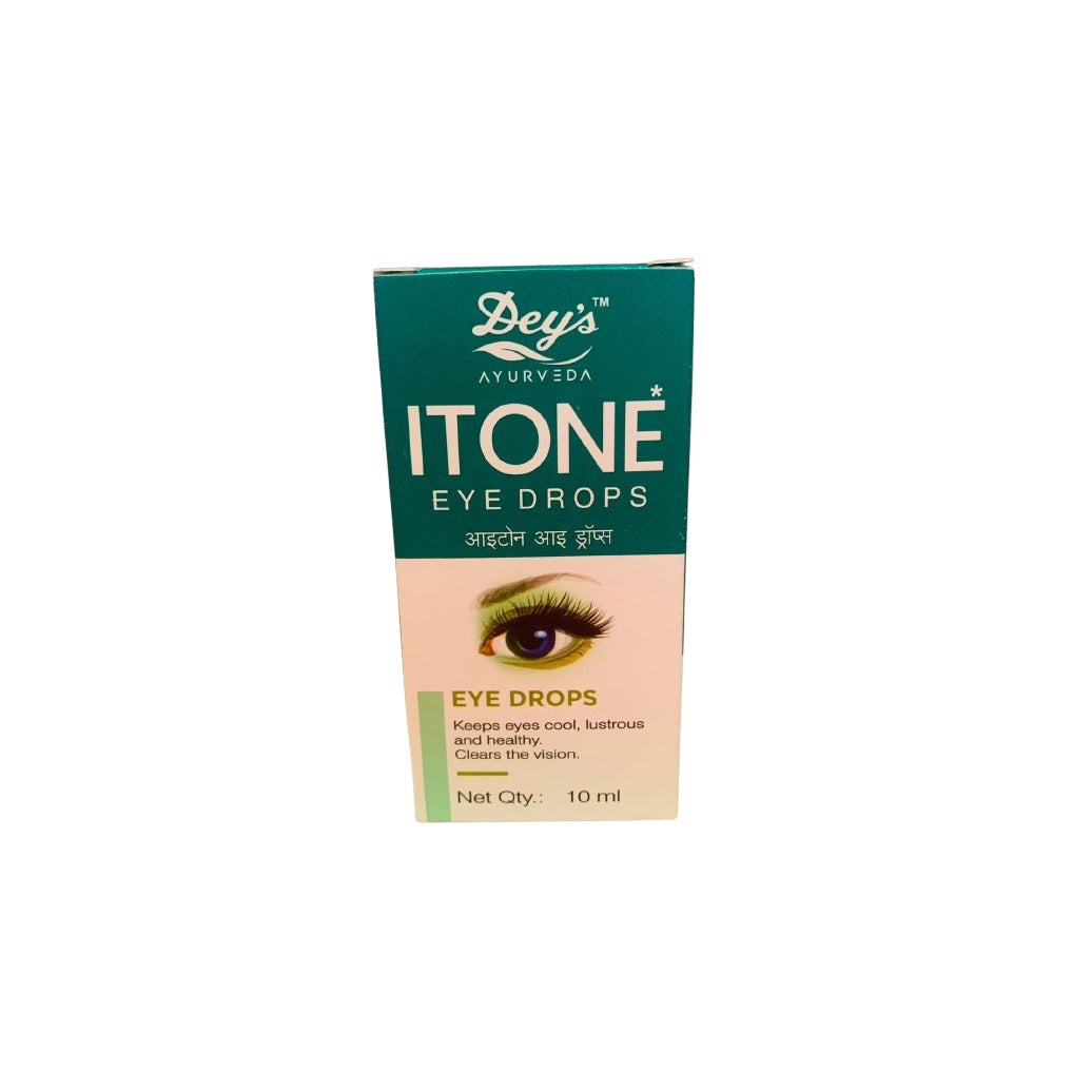 5 X Itone Ayurvedic Herbal Eye Drops Natural Allergies 10ml