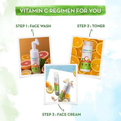 Vitamin C Foaming Face Wash Combo Pack with Refill 150ml + 150ml