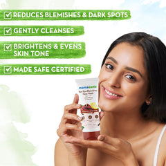 Mamaearth Bye Bye Blemishes Face Wash with Mulberry and Vitamin C for Even Skin Tone 100ml