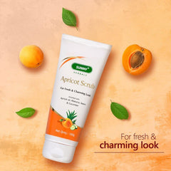 Bakson's Sunny Herbals Apricot Aloevera with Neem & Charming Look Skin Care Scrub 100gm